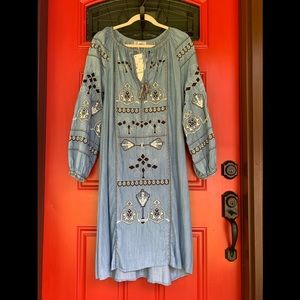 💥🧵NEW ZARA DRESS WITH EMBROIDERY 🧵💥